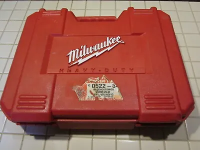 Milwaukee 0522-84 18V 1/2  Power-Plus T-Handle Drill/Driver Case Only • $16.49