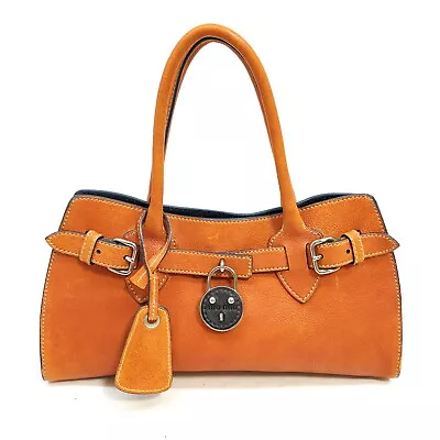 Miu Miu Hand Bag  Orange Leather 1178707 • $38