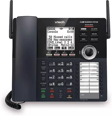 NEW VTech AM18447 4-Line Small Business System Main Console Phone • $45