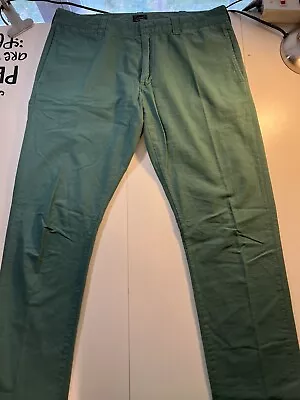 Vintage Men’s Teal J.Crew Sun Faded Pants 33x32 • $30