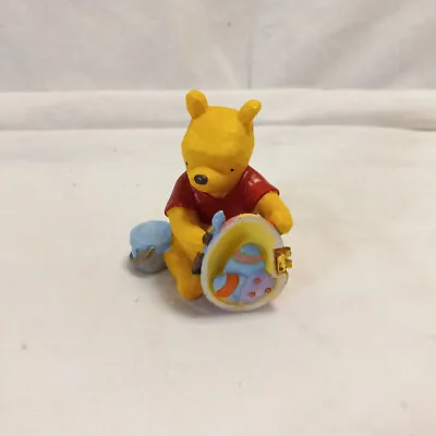 Flawed Vintage Disney Pooh Painting Egg Midwest Cannon Falls Missing Door As Is • $19.99