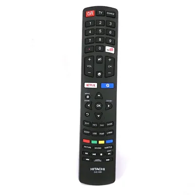 New Replace CLE-1025 For Hitachi TV Remote Control With Netflix Youtube UZ656600 • $18.80