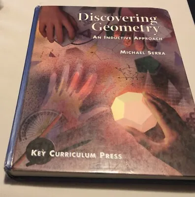 $4.89 • Buy Discovering Geometry: An Inductive Approach By Michael Serra Hardcover, Used