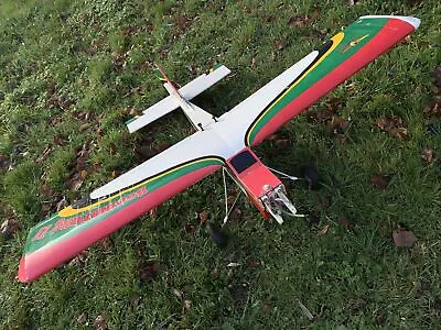 £80 • Buy RC Aeroplane Seagull Models Boomerang Trainer Aircraft Plane Model Radio 61”