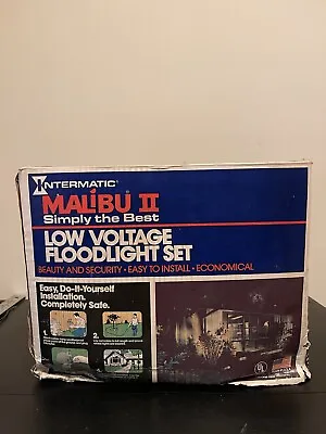 NOS Malibu II LV1006T Tier Pathway Landscape Low Voltage Flood Lights • $89.99