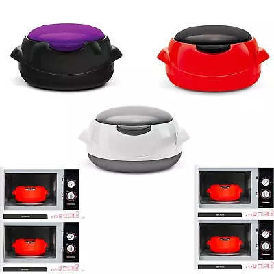 £22.95 • Buy Microwave Insulated Thermal One Touch Hot Pot Casserole Serving Dish Food Warmer