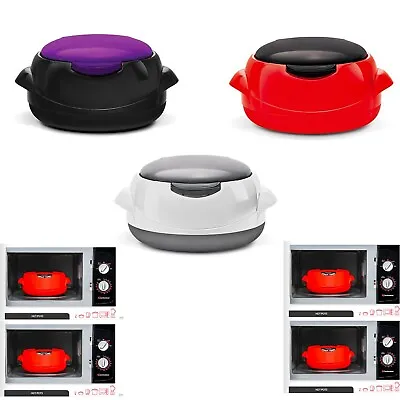 Microwave Insulated Thermal One Touch Hot Pot Casserole Serving Dish Food Warmer • £22.95