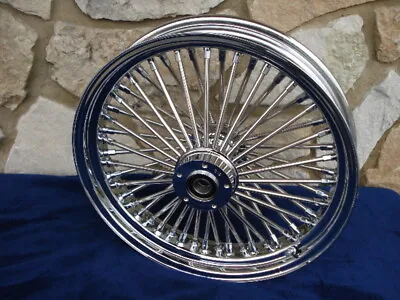 18x3.5  Dna Mammoth 52 Spoke D/d Front Wheel For Harley Touring Baggers 00-07 • $539