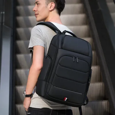 $55.99 • Buy New Men's Backpack Adjustable Capacity For Travel/school USB Charging Waterproof