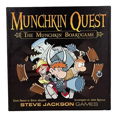 Replacement Box Munchkin Quest The Munchkin Board Game Steve Jackson Games Good • $14