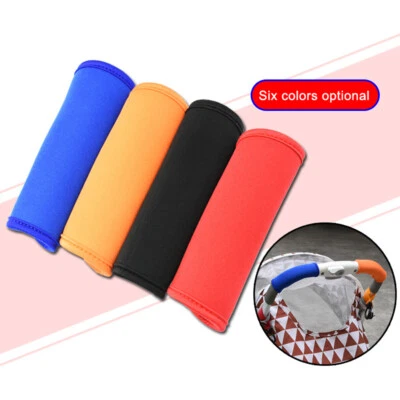 £2.96 • Buy Waterproof Neoprene Baby Stroller Handle Bar Cover Pram Cart Grip Protector NEW