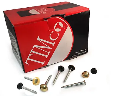 £2.65 • Buy Mirror Screws Wall Bolt Polished Brass Domed Protective Cover Caps Wall Fixing