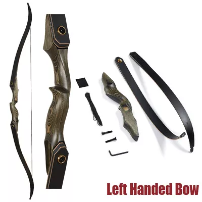 60  Archery  Left Handed Takedown Recurve Bow For Adult Hunting&Target Practice • $109.97