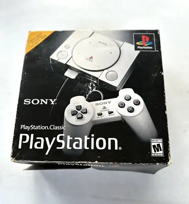 Sony PlayStation Classic Video Game Console 2018 Edition Mini - LN In Box • $69