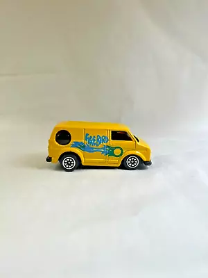 Vintage Bedford 70's- 80's Van Scale 1:60 Yellow Fire Bird Bubble Window Van Car • $4.99