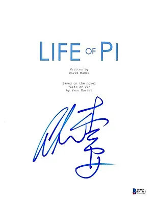 Ang Lee Signed Life Of Pi Script Beckett Bas Autograph Auto Coa • £284.98