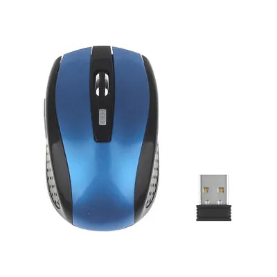 2.4ghz Wireless Mouse Cordless Bluetooth Optical Scroll For Pc/laptop/macbook Uk • £5.99