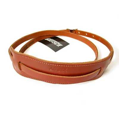 Gretsch Vintage Style Leather Guitar Strap Walnut • $29.95