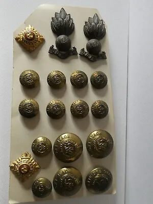 £30 • Buy WW2 Era British Army ROYAL ENGINEERS Badges & Buttons - Genuine All One Owner