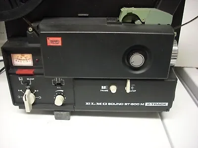 Elmo St 600 Super 8 Sound Projector In Working Order • $209.99