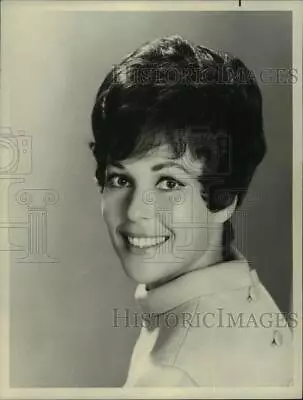 1968 Press Photo Bess Myerson In  The Miss America Pageant  On NBC Television • $19.99