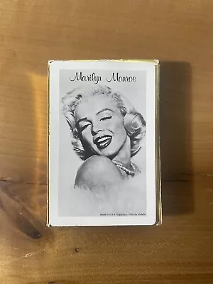 Vintage 1956 Marilyn Monroe Deck Of Playing Cards Frank Powolny Fur & Pearls • $150