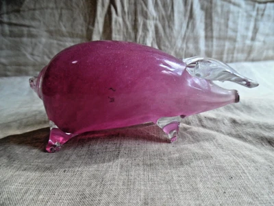 £9.78 • Buy Art Glass Pig