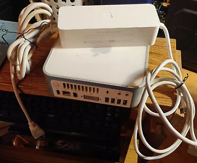 Mac Mini Core Duo A1176 Power Supply & Keyboard A1255 Boots To Windows XP BIN • $130