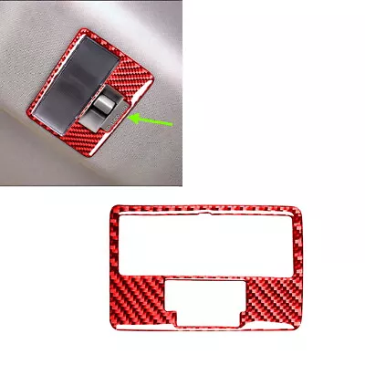 1PCS For Mazda RX-8 Red Carbon Fiber Rear Reading Lamp Interior Trim Type B • $10.91