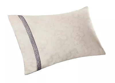 Two Natori Lotus Temple Pillowcases King Or Standard (NA21-1569 NA21-1568) • $59.99