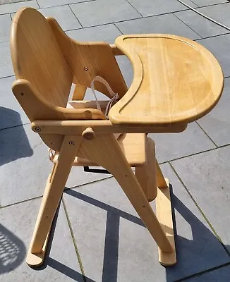 £40 • Buy East Coast Folding Wooden Highchair - Excellent Condition 