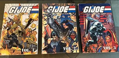 $119.97 • Buy Lot G.I. Joe: A Real American Hero, Vol. 1, 2, &, 3 (GI Joe) (Marvel)
