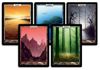 Choose Your FULL ART Basic LAND ~ Unhinged [ Excellent ] [ Magic MTG ] • £3.98