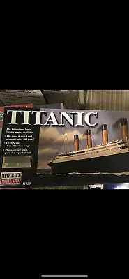 Minicraft RMS Titanic Deluxe W/ Brass Railings 1/350 Plastic Model Ship 11320 • $49.99