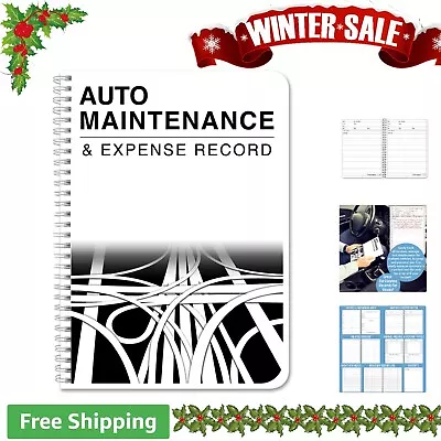 Vehicle Maintenance Log Book - Track Services Mileage & Maintenance - 5  X 7  • $23.99