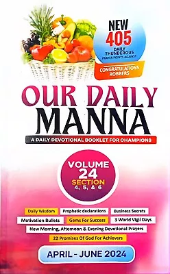 Our Daily Manna Devotional Book April To June 2024 ODM • £6.48