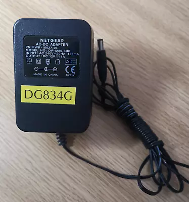 £3.99 • Buy Netgear ACDC Power Adapter DV-1280-3UK Output 12V 1A