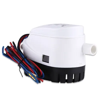 12V 750GPH Automatic Submersible Bilge Water Pump & Float Switch For Boat GDS • £29.99