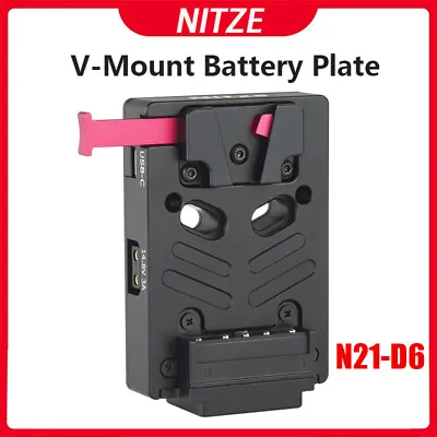 NITZE N21-D6 V Mount Battery Plate Adapter V-lock All V-mount Battery Universal • $89