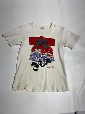 70's 80's Vintage T-shirt Single Stitch Geisha Girl Style Made In Japan Sz Small • $20