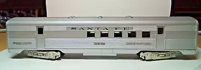 Vintage Athearn 1801-HO Scale-Santa Fe Streamlined RPO-Baggage Car #3406 • $4.95