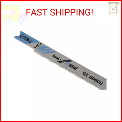 Bosch U118G 5-Piece 2-3/4 In. 36 TPI Basic For Metal U-shank Jig Saw Blades • $8.94