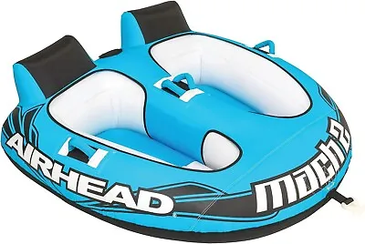 Airhead Mach 2 Rider Towable Tube For Boating And Watersports Blue 69  X 69  • $109.90