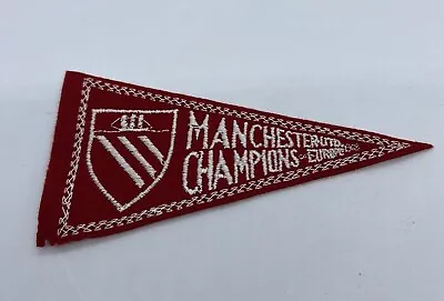 Manchester United Champions Of Europe 1968 Football Patch/Pennant Box 9 • £29.99