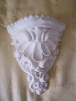 £17 • Buy 2 Plaster Ornate Design Corbels Wall Hanging Plaques Shelf's Brackets Mouldings