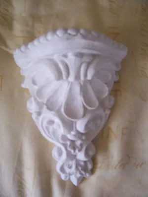 £17 • Buy 2 Plaster Ornate Design Corbels Wall Hanging Plaques Shelf's Brackets Mouldings