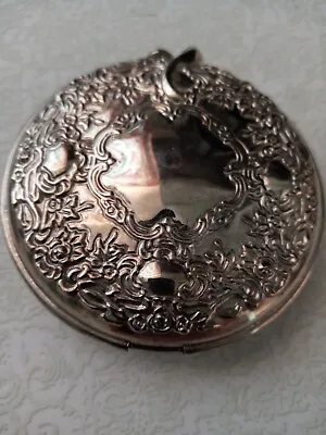 Godinger Silver Art Co Vintage Vanity Compact Mirror • $16