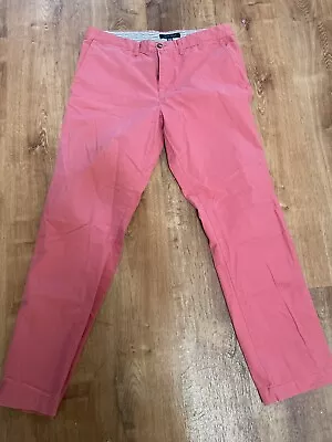 Tommy Hilfiger Men's Pants Comfort Cotton Size 36/32 Pink Pants Spring NWOT • $24.99