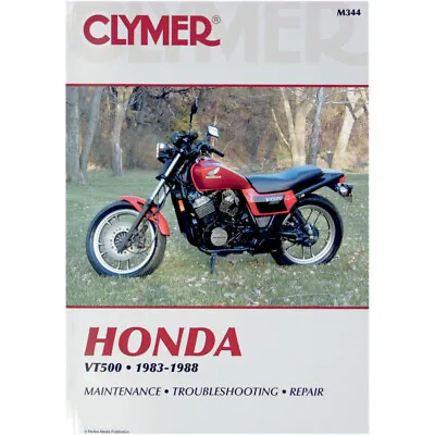 CLYMER Physical Book For Honda VT500FT Ascot VT500C Shadow VT500E Euro Sport • $35.95