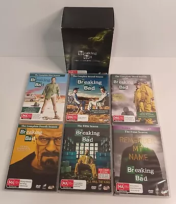 Breaking Bad Complete Series Collection Box Set Season 1 - 6 DVD 2014 R4 & 2 • $49.99